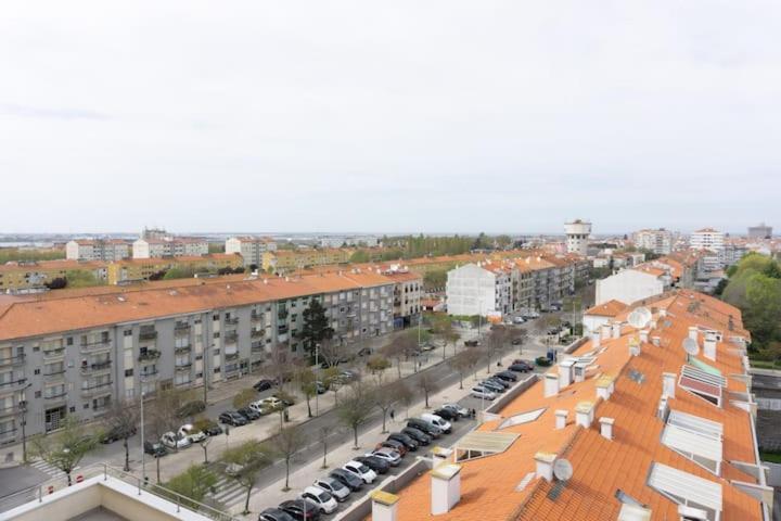 阿威罗8Rooftop - T2 Com Terraco E Vista Para As Salinas!公寓 外观 照片