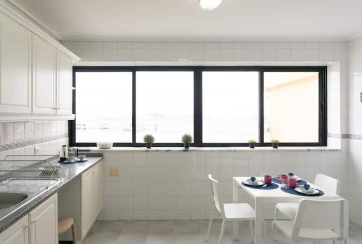 阿威罗8Rooftop - T2 Com Terraco E Vista Para As Salinas!公寓 外观 照片