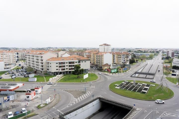 阿威罗8Rooftop - T2 Com Terraco E Vista Para As Salinas!公寓 外观 照片