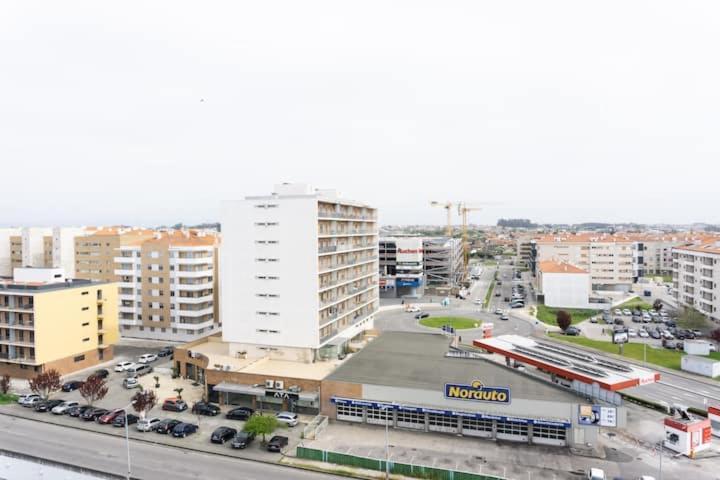 阿威罗8Rooftop - T2 Com Terraco E Vista Para As Salinas!公寓 外观 照片